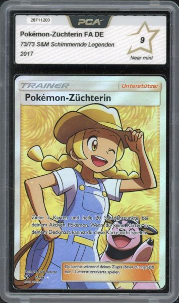 2017 Pokemon Shining Legends Pokemon-Züchterin FA PCA 9 