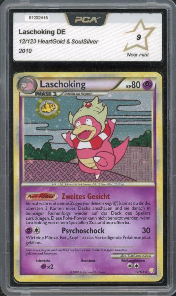 2010 Pokemon Heartgold Soulsilver Laschoking PCA 9 