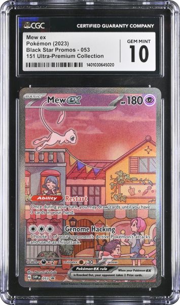 2023 Pokemon Scarlet & Violet Mew ex - 151 Ultra-Premium Collection CGC 10 