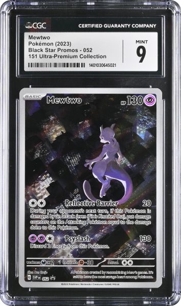 2023 Pokemon Scarlet & Violet Mewtwo - 151 Ultra-Premium Collection CGC 9 