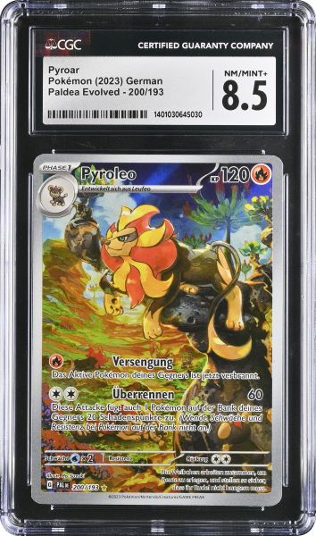 2023 Pokemon Scarlet & Violet Pyroar CGC 8.5 