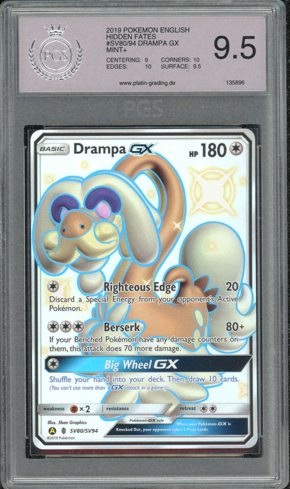 drampa gx pokemon card Drampa-GX - 115/145 - Ultra Rare